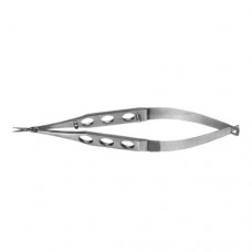 Gills-Vannas Micro Scissor Straight - Sharp Tips - Extra Thin Stainless Steel, 10.5 cm - 4" Blade Size 7 mm 